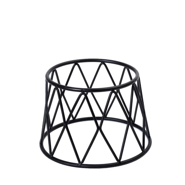 ADVANCED-WIRE ΒΑΣΗ ΜΕΤΑΛΛΙΚΗ ΜΑΥΡΗ ΣΤΡΟΓΓ. D15-10X10EK 5-3ΜΜ | Συσκευασία 3 τμχ