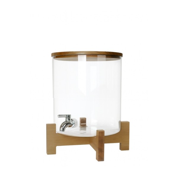 ΔΙΑΝΕΜΗΤΗΣ BOROSILICATE ΜΕ ΚΑΠΑΚΙ/ΒΑΣΗ ΑΚΑΚΙΑΣ 4LT 24,5X23ΕΚ