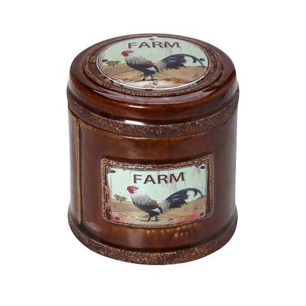 ΔΟΧΕΙΟ ΜΕ ΚΑΠΑΚΙ ΚΕΡΑΜΙΔΙ 13.8ΕΚ | Συσκευασία 3 τμχ