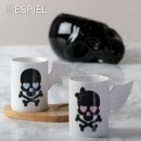 ΕΣΠΡΕΣΣΟ ΣΕΤ2 ''SCULL'' ΜΕ ΣΟΥΒΕΡ ΜΠΑΜΠΟΥ 90ML | Συσκευασία 3 τμχ