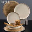 TUSCANY CREAM ΠΙΑΤΟ ΡΗΧΟ 27X2,5CM | Συσκευασία 6 τμχ