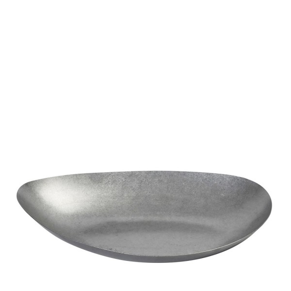 SNOW GREY ΠΙΑΤΟ ΒΑΘΥ ΤΡΙΓΩΝΙΚΟ SS 18/10 30Χ20Χ4,8ΕΚ. | Συσκευασία 2 τμχ