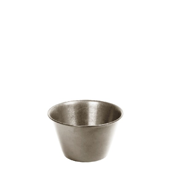 SNOW GREY ΝΤΙΠΑΚΙ ΚΩΝΙΚΟ SS18/10 6,3Χ4,3ΕΚ. | Συσκευασία 6 τμχ