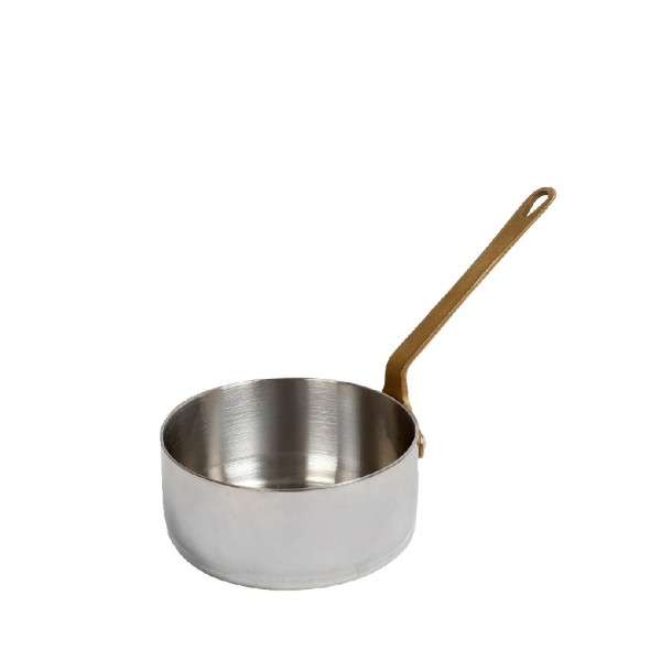 SHINY SS ΚΑΤΣΑΡΟΛΑΚΙ ΜΕ ΜΟΝΗ ΛΑΒΗ 3-PLY SS18/10-SS18/0 360MLD: 10 H: 5CM | Συσκευασία 2 τμχ