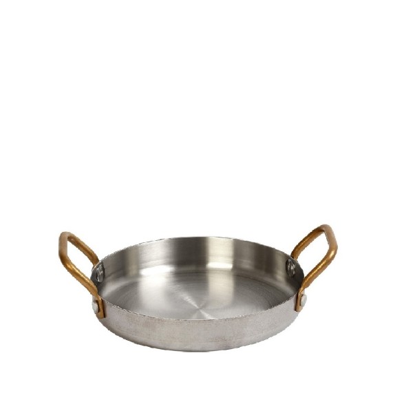 SHINY SS ΣΑΓΑΝΑΚΙ ΜΕ 2 ΛΑΒΕΣ 3-PLY SS18/10-SS18/0 370ML D: 14 H: 3CM | Συσκευασία 2 τμχ