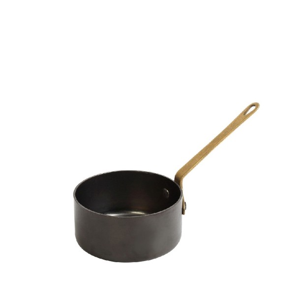 SNOW BLACK ΚΑΤΣΑΡΟΛΑΚΙ ΜΕ ΜΟΝΗ ΛΑΒΗ 3-PLY SS18/10-SS18/0 300MLD: 10 H: 5CM | Συσκευασία 2 τμχ