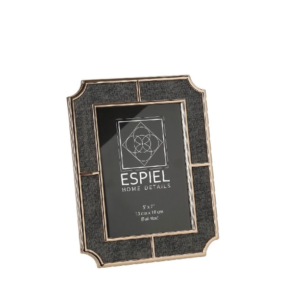 ΚΟΡΝΙΖΑ ΜΕΤΑΛ. - ΥΦΑΣΜ. ΓΚΡΙ 13X18EK | Συσκευασία 2 τμχ