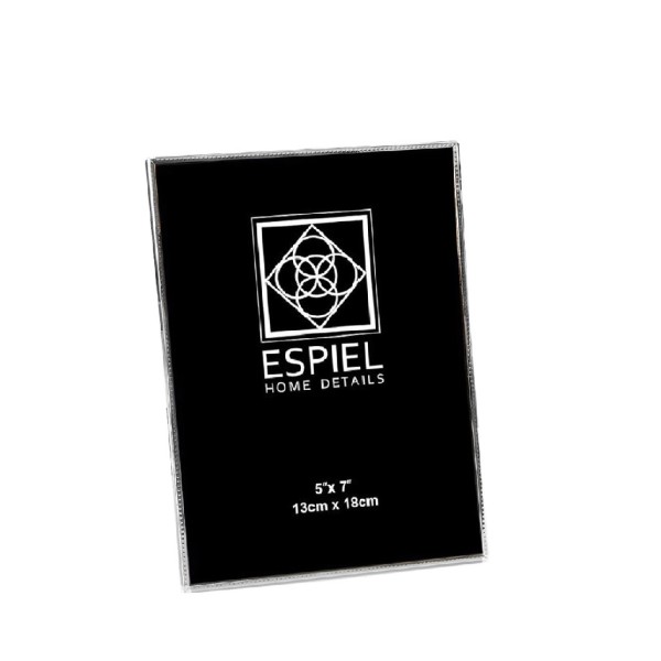 ΚΟΡΝΙΖΑ ΜΕΤΑΛΛΙΚΗ ΑΣΗΜΙ 13X18ΕΚ | Συσκευασία 4 τμχ