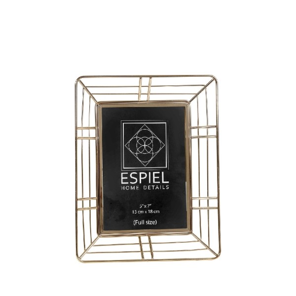 ΚΟΡΝΙΖΑ ΜΕΤΑΛ. ΧΡΥΣΗ 15X10 | Συσκευασία 3 τμχ