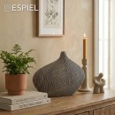 ΒΑΖΟ ΑΝΑΓΛ. ΓΚΡΙ ΠΟΛΥΡΕΖ. 38X11,5X30ΕΚ