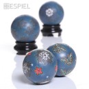 ΣΦΑΙΡΕΣ ΠΟΡΣΕΛΑΝΙΝΕΣ ΜΠΛΕ 4 ΣΧΕΔΙΑ ASSORT. 6ΕΚ | Συσκευασία 4 τμχ