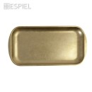 SNOW GOLD ΠΙΑΤΟ ΟΡΘΟΓ. SS 18/10 27Χ15Χ1,5ΕΚ. | Συσκευασία 2 τμχ