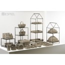 ΨΩΜΙΕΡΑ SYNTH. RATTAN ΟΒΑΛ M ΓΚΡΙ 25Χ17Χ6ΕΚ (smA) | Συσκευασία 6 τμχ