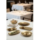 SNOW GOLD ΠΙΑΤΟ ΣΠΑΓΓΕΤΙ SS 18/10 27,5Χ27,5Χ4,3ΕΚ. | Συσκευασία 2 τμχ