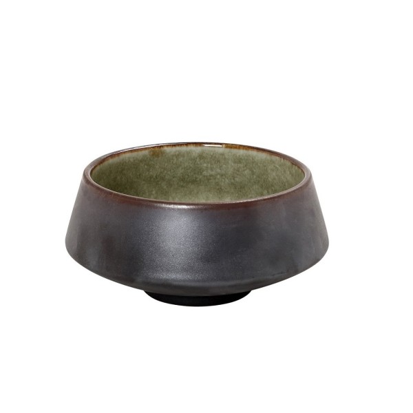 PEBBLE ΜΠΩΛ ΚΩΝΙΚΟ ΚΑΦΕ-ΠΡΑΣΙΝΟ 15Χ15Χ7ΕΚ | Συσκευασία 2 τμχ