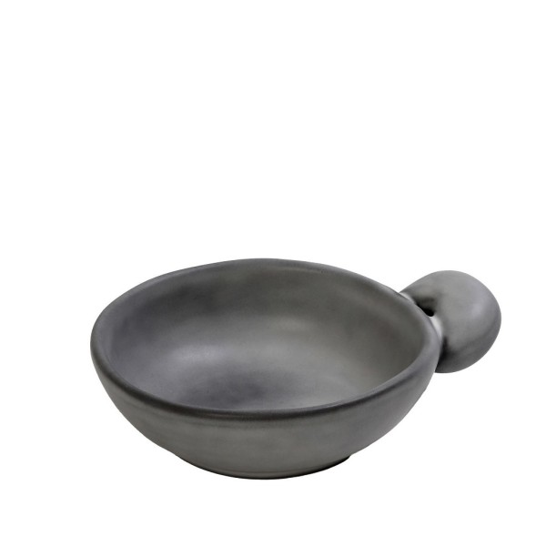 CANYON ΜΠΩΛ ΜΕ ΛΑΒΗ ΣΤΡΟΓΓ. ΓΚΡΙ ΜΑΤ D: 14,3 H: 4,5CM | Συσκευασία 2 τμχ