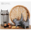 ΦΑΝΑΡΙ ΜΕΤΑΛ. ΓΚΡΙ ΠΛΕΓΜΑ 25,5ΕΚ | Συσκευασία 2 τμχ