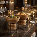 ΜΠΩΛ ΜΕ ΠΟΔΙ ΞΥΛΟ MANGO 27,94X24,13ΕΚ