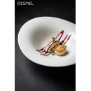 FLOW IVORY ΠΙΑΤΟ ΒΑΘΥ WAVY 22X21,5X6CM | Συσκευασία 4 τμχ