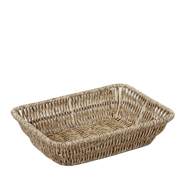 ΨΩΜΙΕΡΑ SYNTH. RATTAN ΟΡΘ. L ΜΠΕΖ 27Χ20Χ7ΕΚ | Συσκευασία 6 τμχ