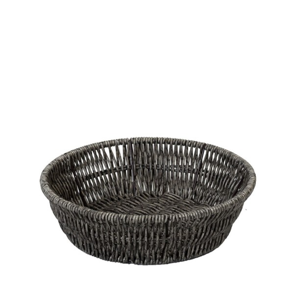 ΨΩΜΙΕΡΑ SYNTH. RATTAN ΣΤΡΟΓΓ. M ΓΚΡΙ D22X6EK (smA) | Συσκευασία 6 τμχ