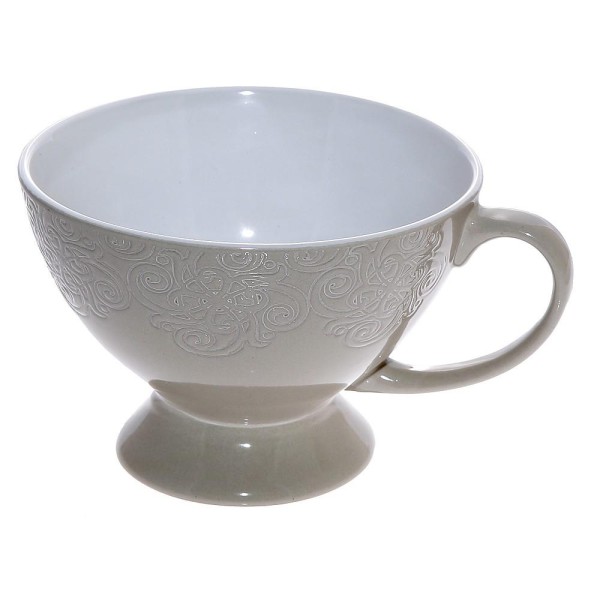 DIS. VIENNA ΜΠΩΛ ΜΕ ΠΟΔΙ ΚΑΙ ΛΑΒΗ ΜΠΕΖ 320ML 13.3x9.5 Κ6/Μ24 | Συσκευασία 6 τμχ