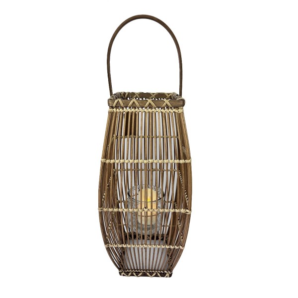 ΦΑΝΑΡΙ BAMBOO ΜΕ ΔΟΧΕΙΟ ΓΙΑ ΡΕΣΩ L 17X24X54EK