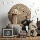 DIS. ΣΟΥΠΛΑ ΟΒΑΛ SEAGRASS 45X35EK | Συσκευασία 6 τμχ