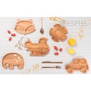 DIS. ΞΥΛΙΝΟ ΠΛΑΤΩ ΣΕΡΒΙΡΙΣΜΑΤΟΣ ''ΣΚΙΟΥΡΟΣ'' 2 ΘΕΣΕΩΝ 28Χ20,5ΕΚ | Συσκευασία 2 τμχ