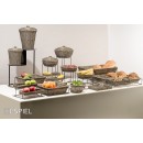 DIS. ADVANCED-WIRE ΒΑΣΗ ΜΕΤΑΛΛΙΚΗ ΜΑΥΡΗ GN1/1 53Χ32,5Χ16EK 5ΜΜ  (smA) | Συσκευασία 2 τμχ