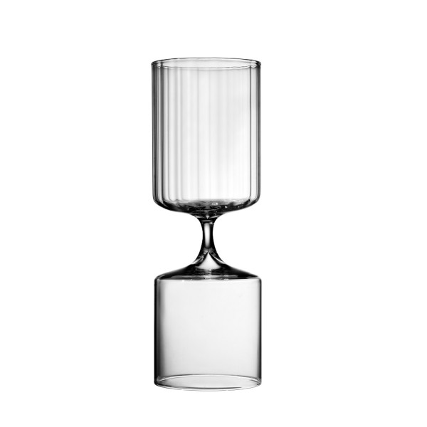 DOUBLE-FACE COCKTAIL 390-300ML BOROSILICATE 7,5X22,2CM | Συσκευασία 4 τμχ