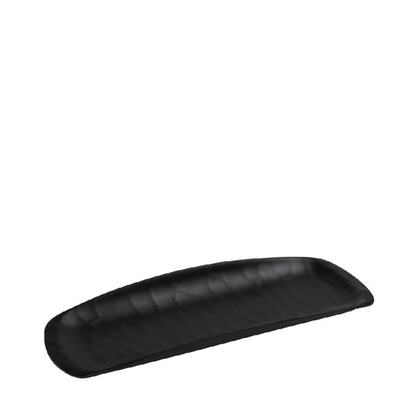 BLACK ΓΟΝΔΟΛΑ ΟΡΘ. 26,5Χ11ΕΚ WAVY MATTE ΜΕΛΑΜΙΝΗΣ  (smA) | Συσκευασία 6 τμχ