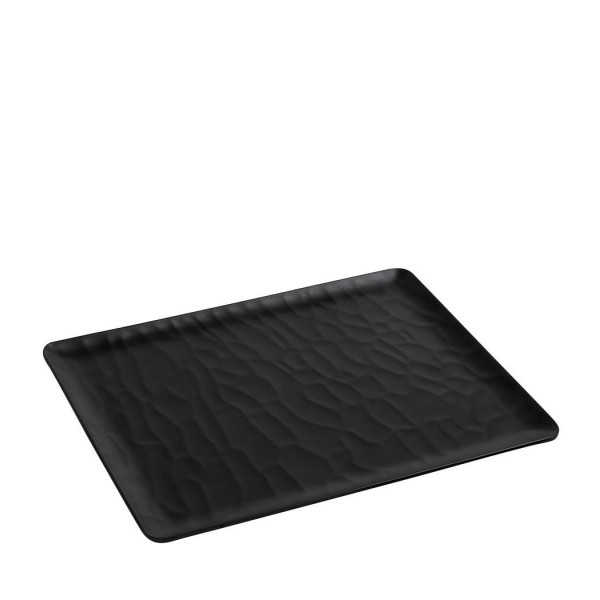 BLACK ΔΙΣΚΟΣ ΜΠΟΥΦΕ GN1/2 32,5Χ26,5ΕΚ WAVY MATTE ΜΕΛΑΜΙΝΗΣ | Συσκευασία 6 τμχ