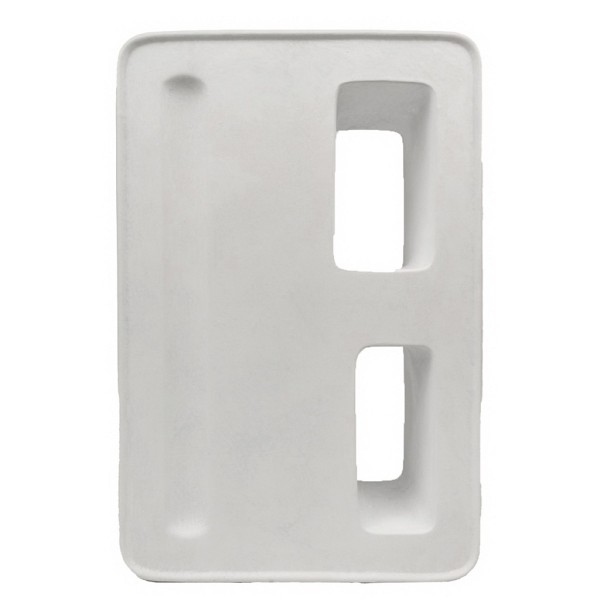 ΒΑΖΟ ΚΡΕΜ ΚΕΡΑΜΙΚΟ ΟΡΘΟΓΩΝΙΟ ΠΛΑΚΕ  24Χ9,5Χ35,5ΕΚ