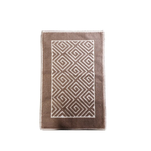 LABYRINTH BROWN ΧΑΛΙ 90% COTTON/10% POLYESTER 60Χ100ΕΚ | Συσκευασία 2 τμχ