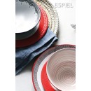 DIS. ROMA ΠΙΑΤΟ ΡΗΧΟ ΣΤΡΟΓΓ. ΣΧΕΔ: ΜΑΥΡΟ-ΚΟΚΚΙΝΟ 27χ3ΕΚ. | Συσκευασία 6 τμχ