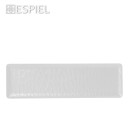 WHITE ΔΙΣΚΟΣ ΜΠΟΥΦΕ GN2/4 53Χ16,2ΕΚ WAVY MATTE ΜΕΛΑΜΙΝΗΣ | Συσκευασία 6 τμχ