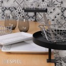 DIS. DANDE ΠΙΑΤΟ ΡΗΧΟ ΤΕΤΡΑΓΩΝΟ ΣΧΕΔ: ΓΚΡΙ 27χ2.5ΕΚ. | Συσκευασία 6 τμχ