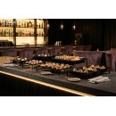 ΓΑΣΤΡΟΝΟΜΟΣ GN1/1 ΜΑΥΡΟ ΓΥΑΛΙΣΤ. ΜΕΛΑΜΙΝΗΣ 53Χ32,5Χ10ΕΚ  (smA)