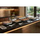 ΓΑΣΤΡΟΝΟΜΟΣ GN1/4 ΛΕΥΚΟ ΓΥΑΛΙΣΤ. ΜΕΛΑΜΙΝΗΣ 26,5Χ16Χ6,5ΕΚ | Συσκευασία 3 τμχ