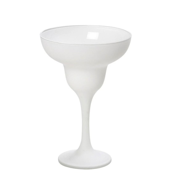 DIS. MAYA WHITE ΠΟΤΗΡΙ MARGARITA ΛΕΥΚΟ MAT 305CC 11,5Χ17ΕΚ | Συσκευασία 6 τμχ