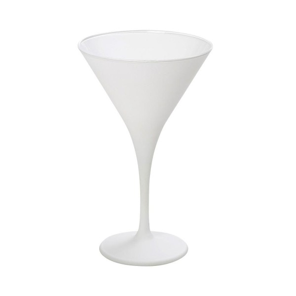 DIS. MAYA WHITE ΠΟΤΗΡΙ MARTINI ''ΚΩΝΙΚΟ'' ΛΕΥΚΟ MAT 250CC 10,5Χ17,5ΕΚ | Συσκευασία 6 τμχ