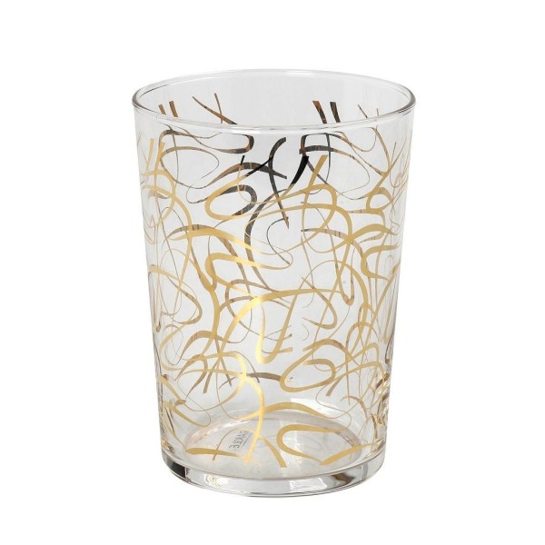 DIS. LUCIA ΠΟΤΗΡΙ ΝΕΡΟΥ ΜΕ ΧΡΥΣΟ ΣΧΕΔΙΟ 8,8Χ12ΕΚ 510CC | Συσκευασία 6 τμχ