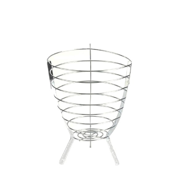 DIS. ΦΡΟΥΤΟΘΗΚΗ ΨΗΛΗ ΜΕΤΑΛ. 26x26x31.5 EK | Συσκευασία 2 τμχ