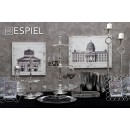 DIS. ALLEGRA PLATINE ΠΟΤΗΡΙ LONG DRINK ΔΙΑΦ.-ΠΛΑΤΙΝΑ 470CC 6,5Χ15ΕΚ | Συσκευασία 6 τμχ