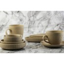 DIS. GOBI SAND HANDMADE ΠΙΑΤΑΚΙ ΤΡΙΓΩΝ. ΜΠΕΖ MAT 17,5Χ9,5Χ2,3ΕΚ | Συσκευασία 6 τμχ