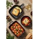 LAVA ΣΑΓΑΝΑΚΙ ΣΤΡΟΓΓ. STONEWARE ΜΑΥΡΟ D: 9 H: 3CM | Συσκευασία 6 τμχ