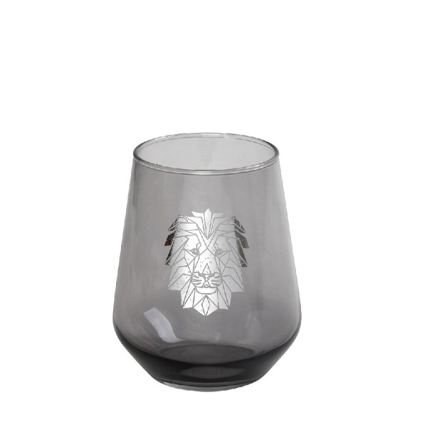 DIS. JUNGLE LION ΑΣΗΜΙ ΠΟΤΗΡΙ ΟΥΙΣΚΙ 425ML 8,9X11EK | Συσκευασία 6 τμχ