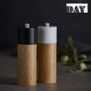 DAY ΜΥΛΟΙ ΜΠΑΧΑΡΙΚΩΝ ΣΕΤ 2 RUBBERWOOD ΔΙΑ:5X14.5ΕΚ. | Συσκευασία 12 τμχ