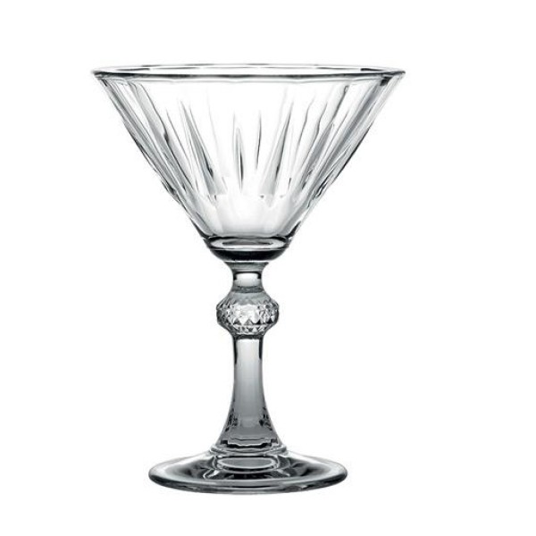 DIAMOND MARTINI GLASS 238CC 15 EK P/288 GB6.OB24. | Συσκευασία 6 τμχ
